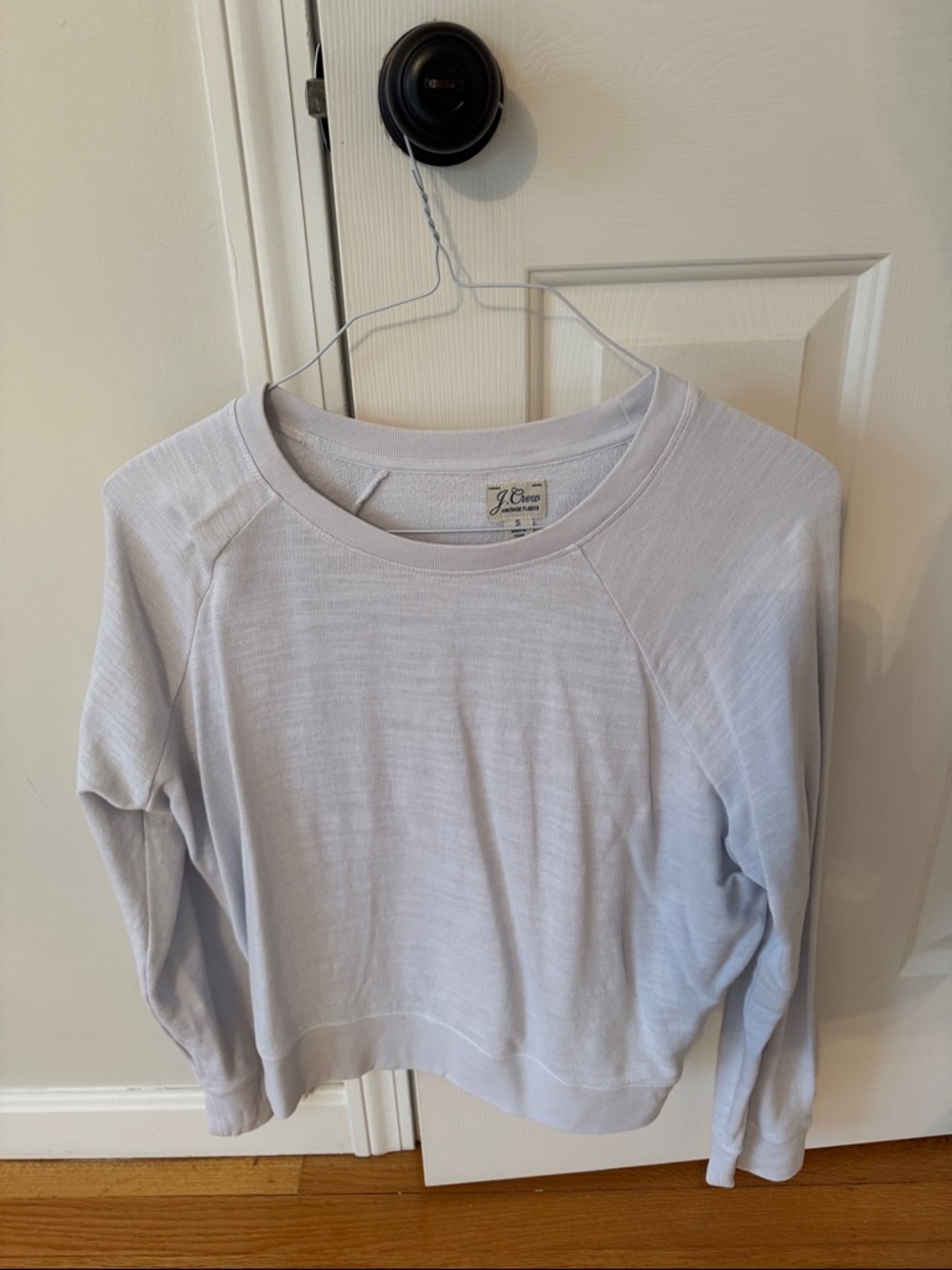 J. Crew Light Lavender Crewneck Sweatshirt